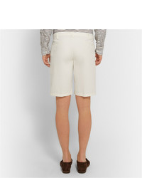 weiße Baumwollshorts von Loro Piana