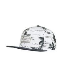 weiße bedruckte Baseballkappe von Official