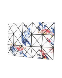 weiße bedruckte Clutch von Bao Bao Issey Miyake