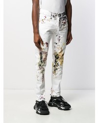 weiße bedruckte Jeans von Off-White