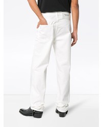 weiße bedruckte Jeans von Calvin Klein 205W39nyc