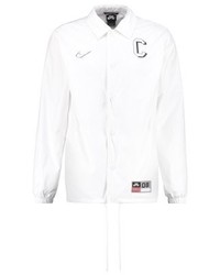 weiße bedruckte Shirtjacke von Nike
