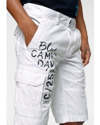 weiße bedruckte Shorts von Camp David