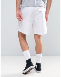 weiße bedruckte Shorts von Asos