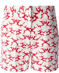 weiße bedruckte Shorts von Stella McCartney