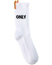 weiße bedruckte Socken von Kenzo