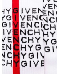 weiße bedruckte Socken von Givenchy