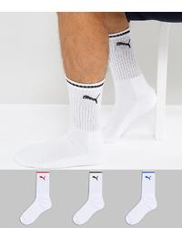 weiße bedruckte Socken von Puma