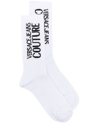 weiße bedruckte Socken von VERSACE JEANS COUTURE