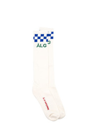 weiße bedruckte Socken von À La Garçonne
