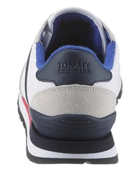 weiße bedruckte Sportschuhe von Tommy Jeans