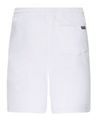 weiße bedruckte Sportshorts von Petrol Industries