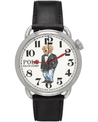 weiße bedruckte Uhr von Polo Ralph Lauren