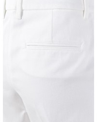 weiße Bermuda-Shorts von Fay