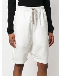 weiße Bermuda-Shorts von Rick Owens DRKSHDW