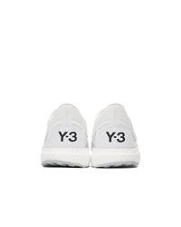 weiße bestickte Sportschuhe von Y-3