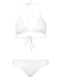 weiße Bikinihose von Marysia Swim