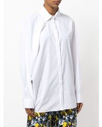 weiße Bluse mit Knöpfen von Chalayan