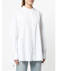 weiße Bluse mit Knöpfen von Department 5