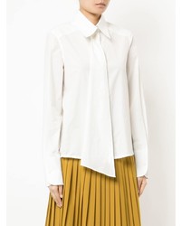 weiße Bluse mit Knöpfen von Lemaire