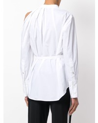 weiße Bluse mit Knöpfen von Proenza Schouler