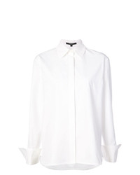 weiße Bluse mit Knöpfen von Derek Lam
