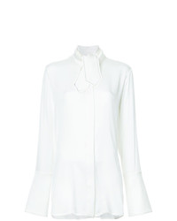 weiße Bluse mit Knöpfen von Ellery