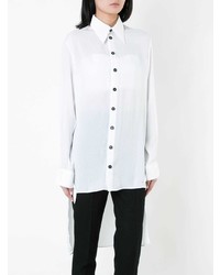 weiße Bluse mit Knöpfen von Heikki Salonen