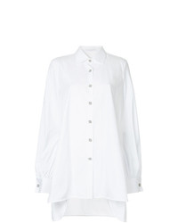weiße Bluse mit Knöpfen von Ermanno Scervino