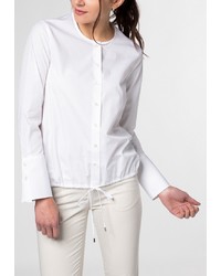 weiße Bluse mit Knöpfen von Eterna