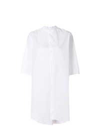 weiße Bluse mit Knöpfen von Labo Art