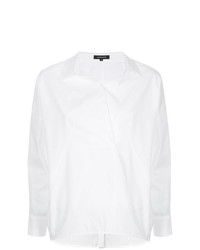 weiße Bluse mit Knöpfen von Loveless
