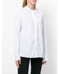 weiße Bluse mit Knöpfen von Rundholz Black Label