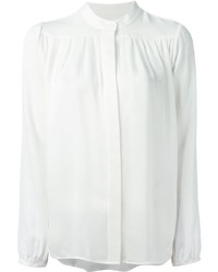 weiße Bluse mit Knöpfen von MICHAEL Michael Kors