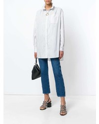 weiße Bluse mit Knöpfen von Sonia Rykiel