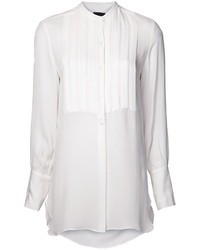 weiße Bluse mit Knöpfen von Nili Lotan