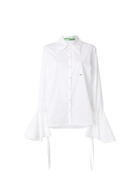 weiße Bluse mit Knöpfen von Off-White