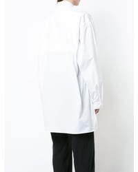 weiße Bluse mit Knöpfen von Yohji Yamamoto