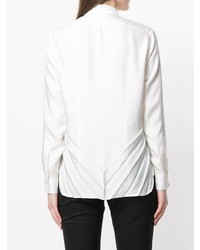 weiße Bluse mit Knöpfen von Maison Margiela