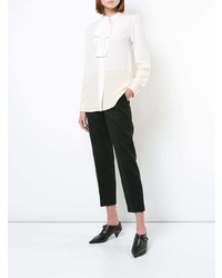weiße Bluse mit Knöpfen von Derek Lam