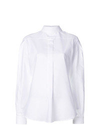 weiße Bluse mit Knöpfen von R13