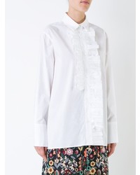 weiße Bluse mit Knöpfen von Marni