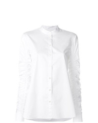 weiße Bluse mit Knöpfen von Tibi