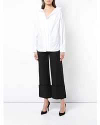 weiße Bluse mit Knöpfen von Balossa White Shirt