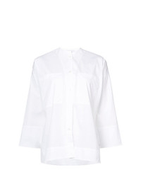 weiße Bluse mit Knöpfen von Tome