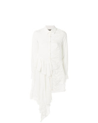 weiße Bluse mit Knöpfen von Uma Wang