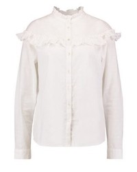 weiße Bluse mit Knöpfen von Vila