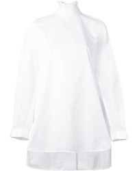weiße Bluse mit Rüschen von Ellery