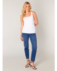 weiße Bluse von Base Level