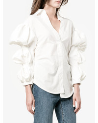 weiße Bluse von Jacquemus